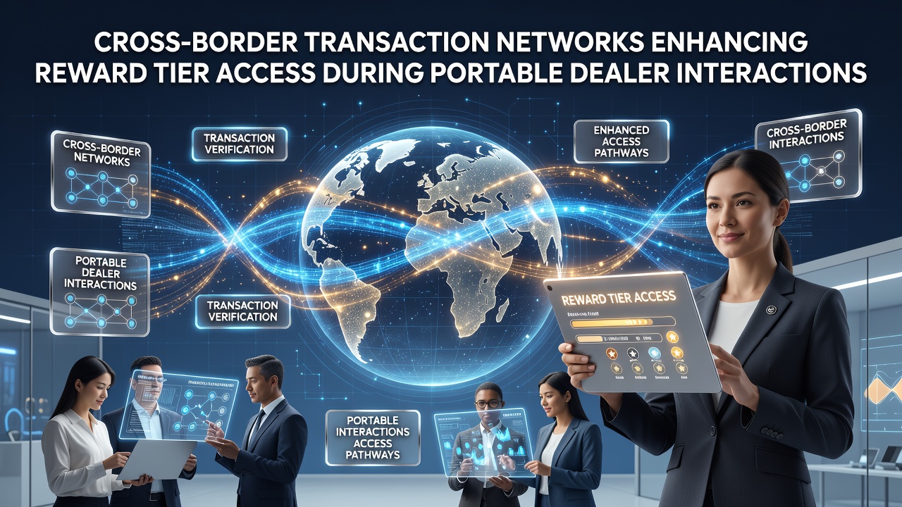 Cross-border transaction networks connecting mobile devices to live dealer platforms for enhanced reward access