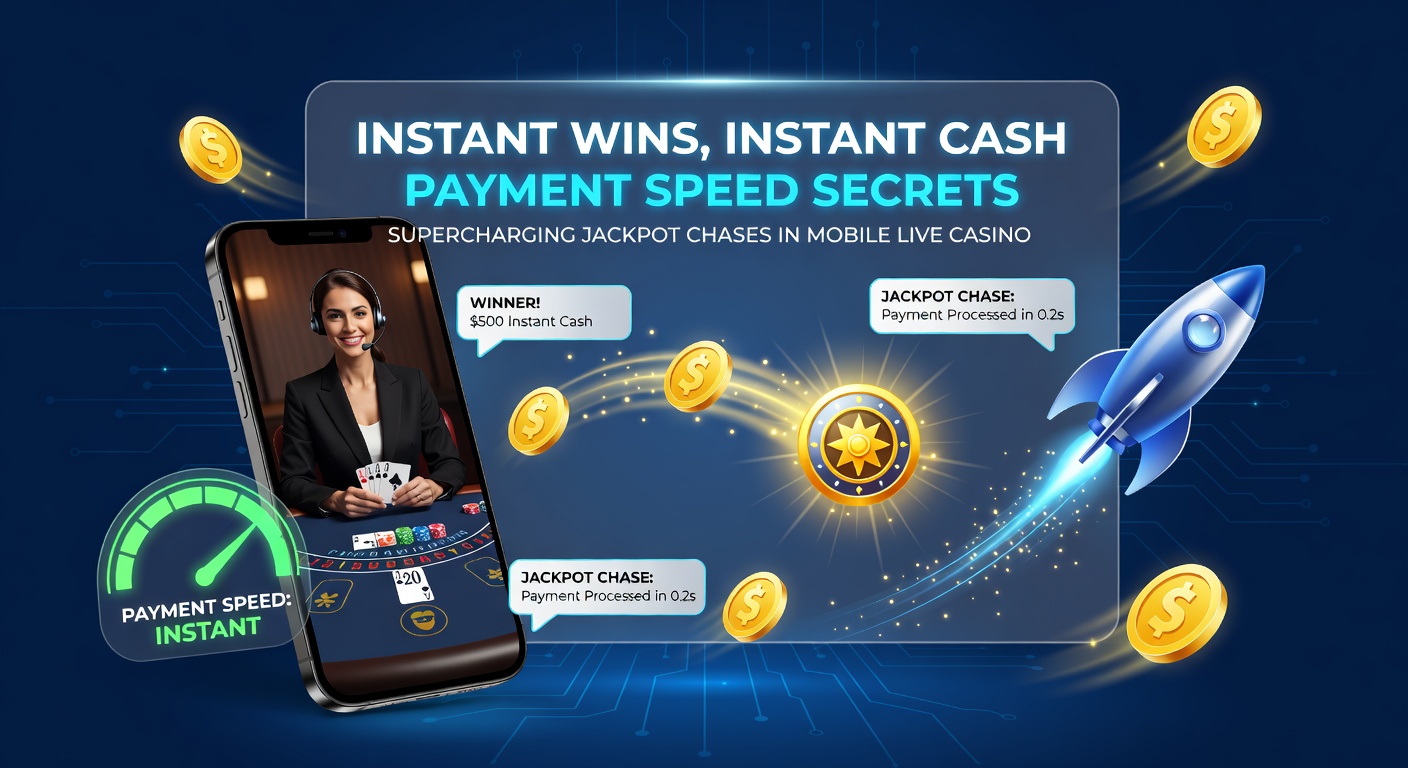 Mobile phone screen displaying a live casino jackpot win with instant payout notification overlay
