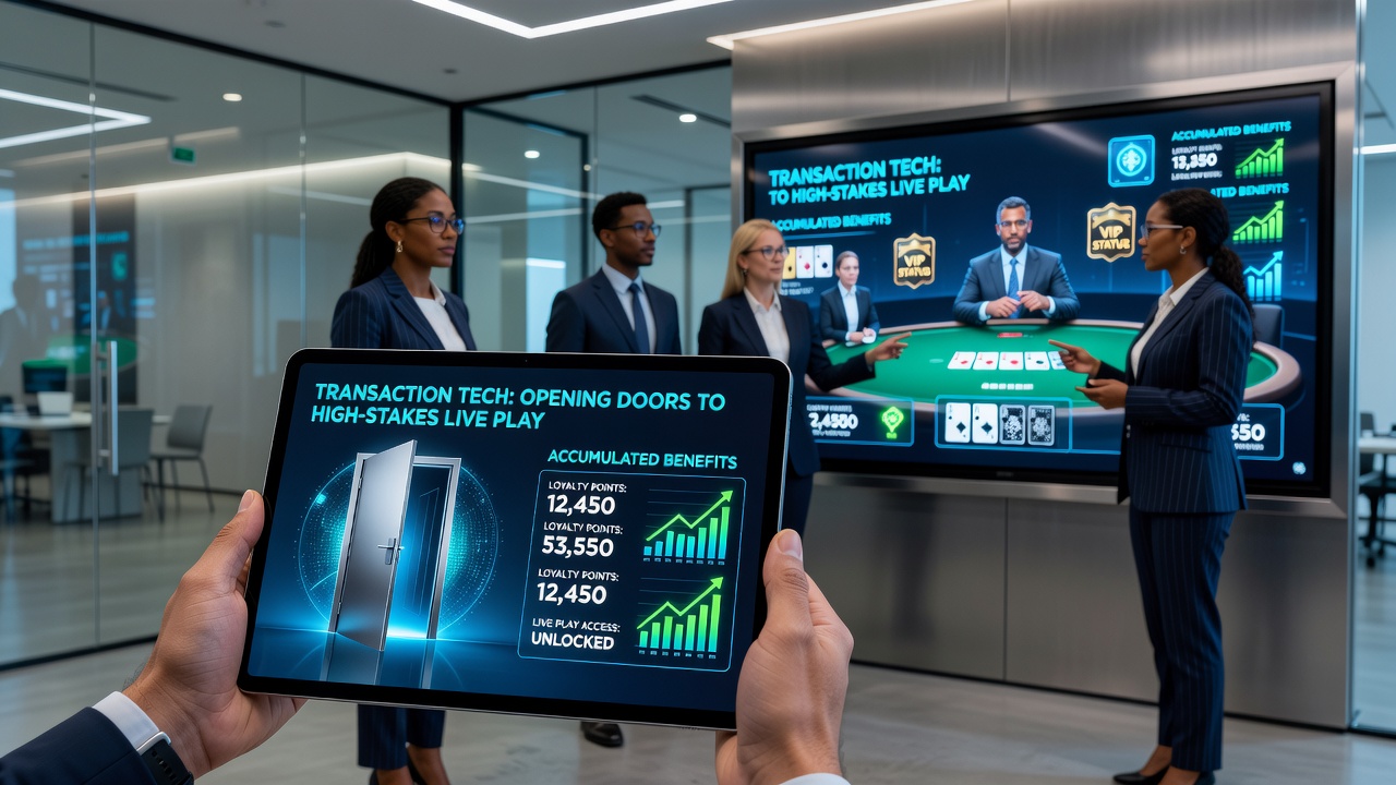 Accumulated benefits and loyalty rewards displayed on a mobile casino interface during live play